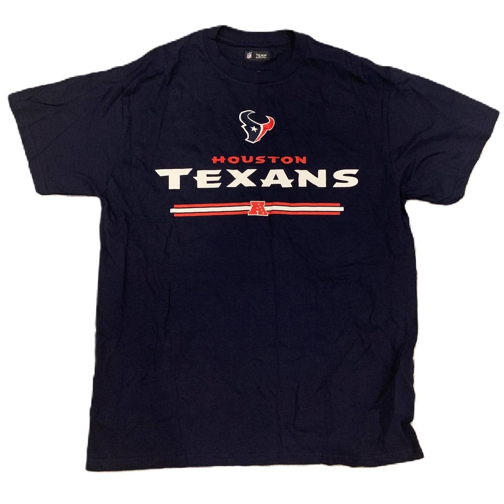 Houston Texans NFL Team Apparel T-Shirt‎ Men's Size Large